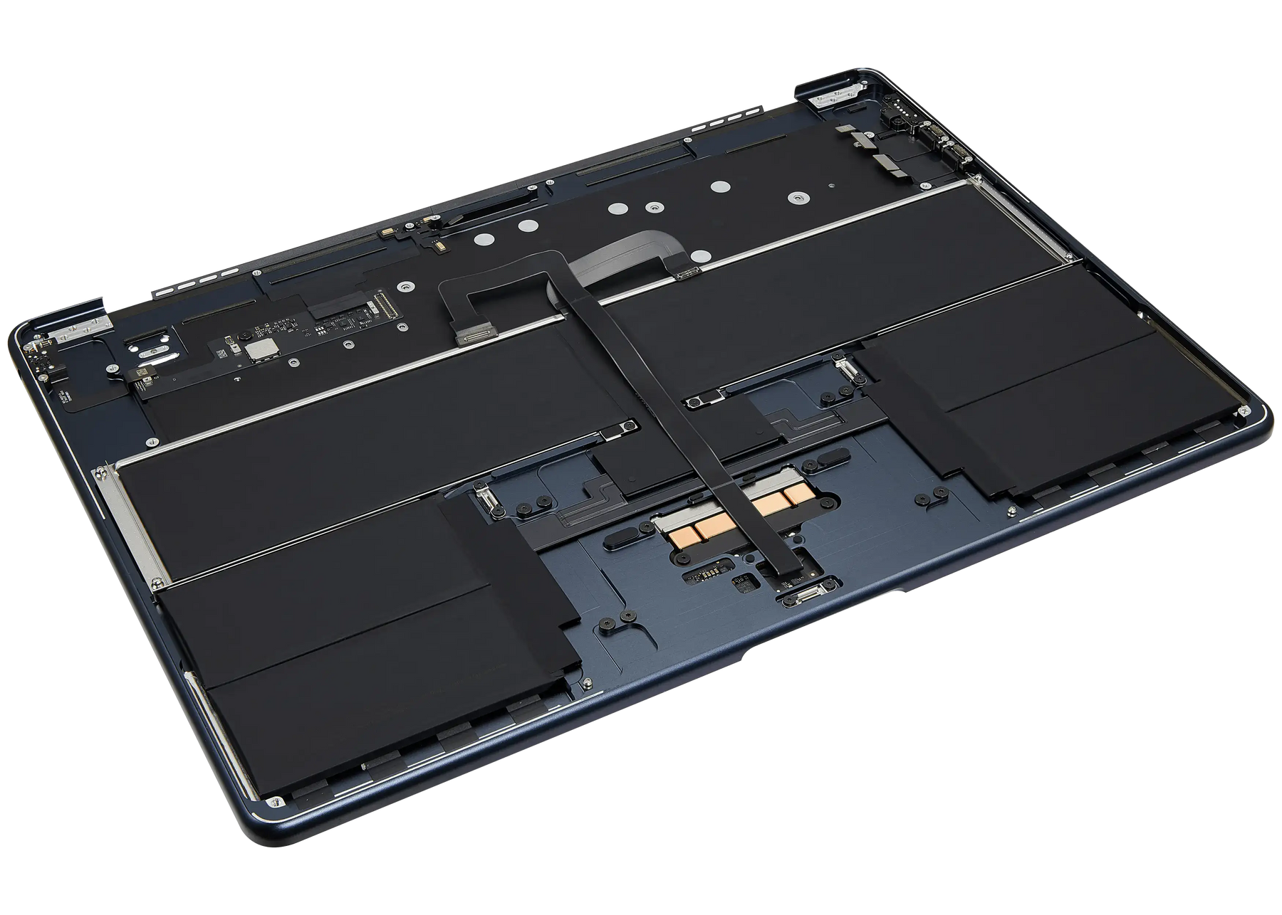 Top Case Assembly With Battery And Keyboard Compatible For MacBook Air 15" (A3114 / Mid 2024) (Midnight) (US Keyboard)