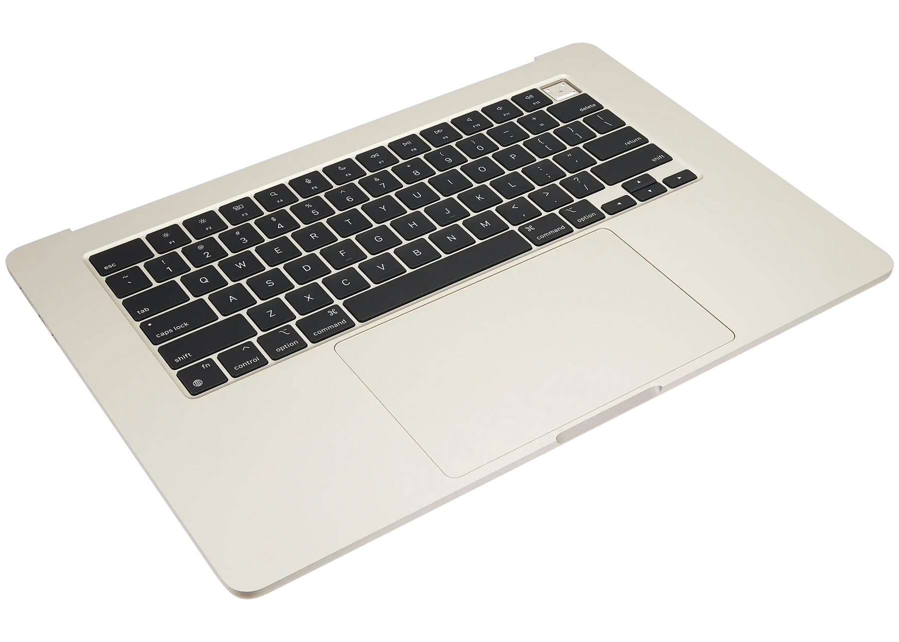 Top Case Assembly With Battery And Keyboard Compatible For MacBook Air 15" (A3114 / Mid 2024) (Starlight) (US Keyboard)