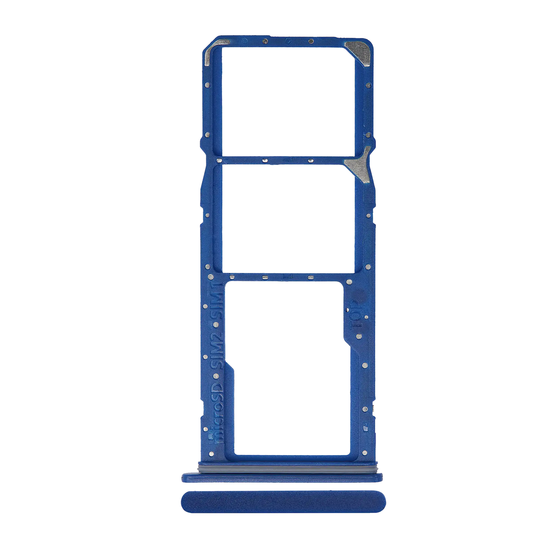 Dual Sim Card Tray Compatible For Samsung Galaxy A03 Core (A032 / 2021) (Blue)