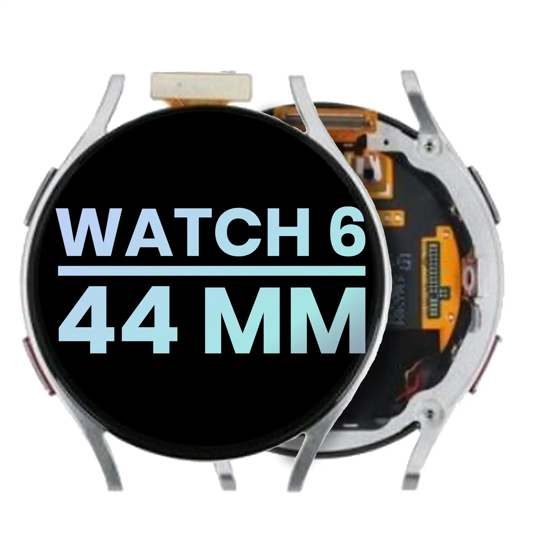 OLED Assembly Compatible For Samsung Galaxy Watch 6 (44mm) (Service Pack) (Silver)