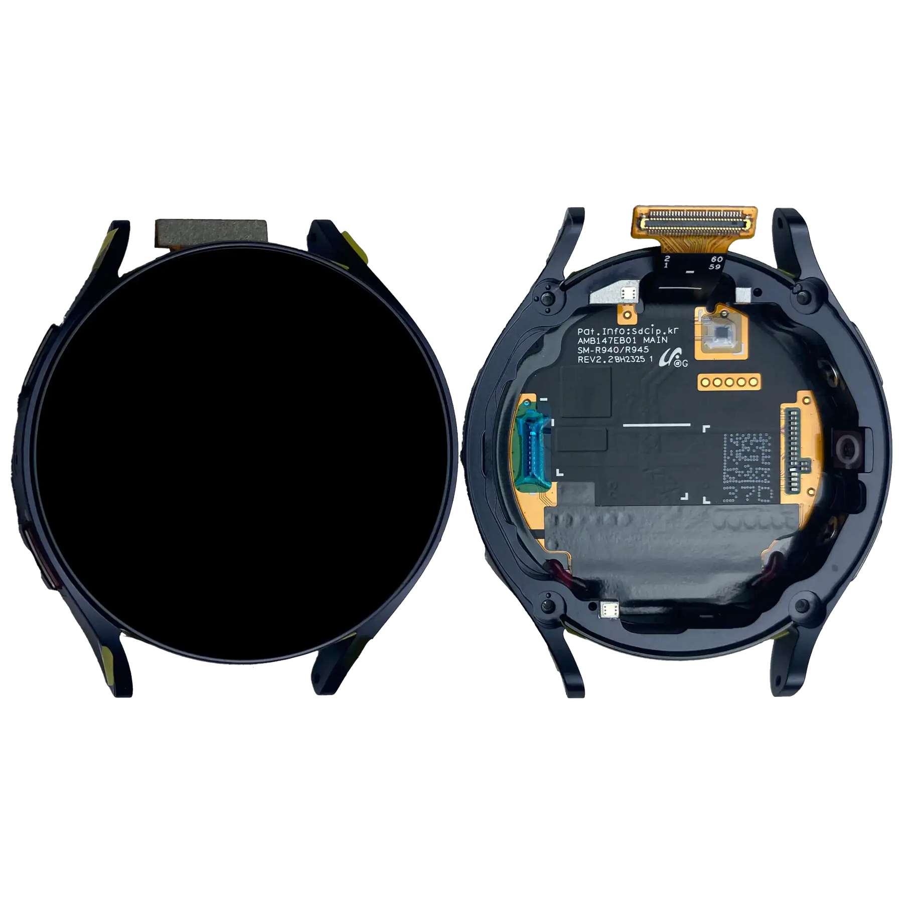 LCD Assembly Compatible For Samsung Galaxy Watch 6 (44mm) (LTE Version) (Service Pack) (Graphite)