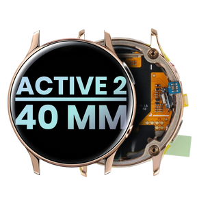 LCD Assembly Compatible For Samsung Galaxy Watch Active 2 (40MM) (LTE Version) (Service Pack) (Gold)