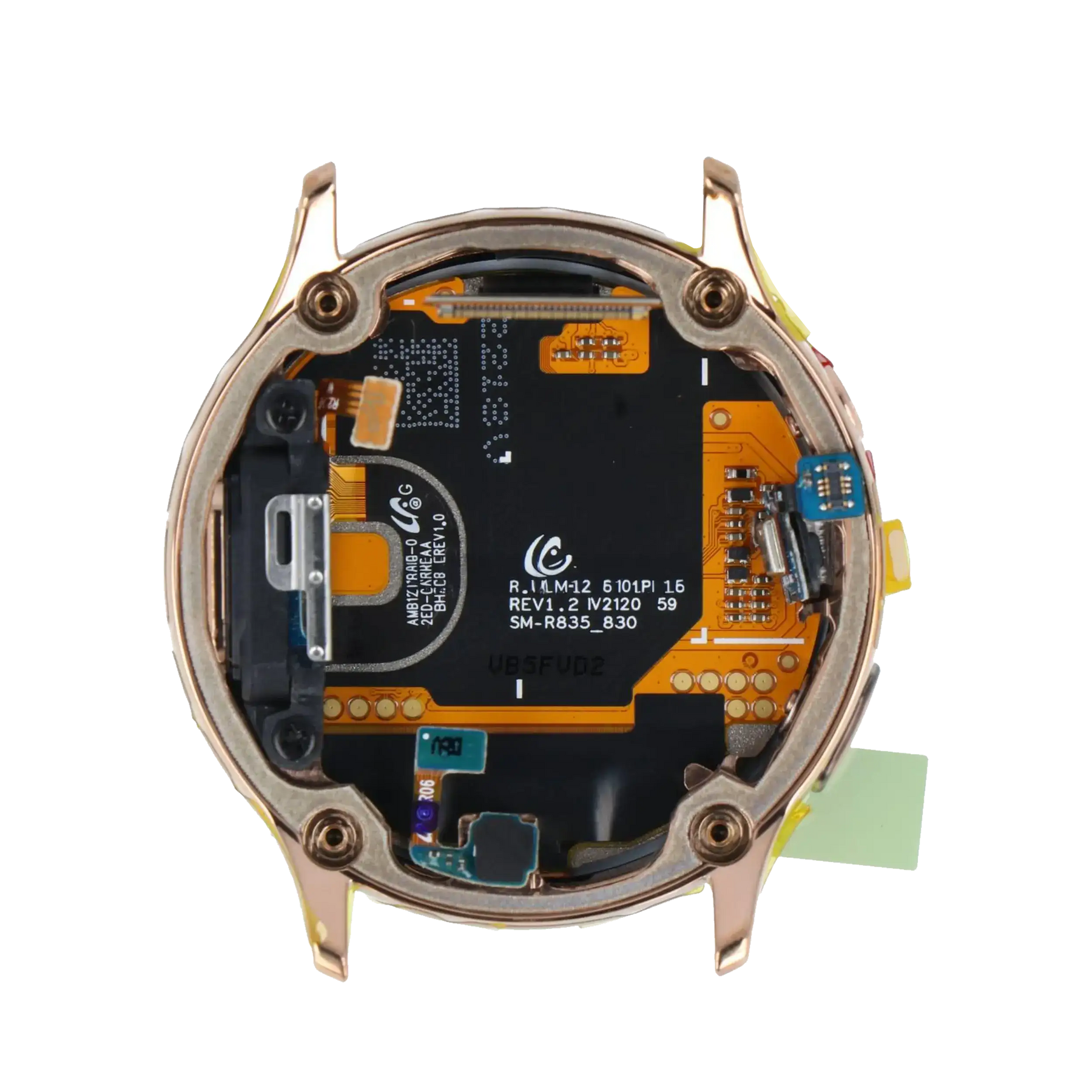 LCD Assembly Compatible For Samsung Galaxy Watch Active 2 (40MM) (LTE Version) (Service Pack) (Gold)