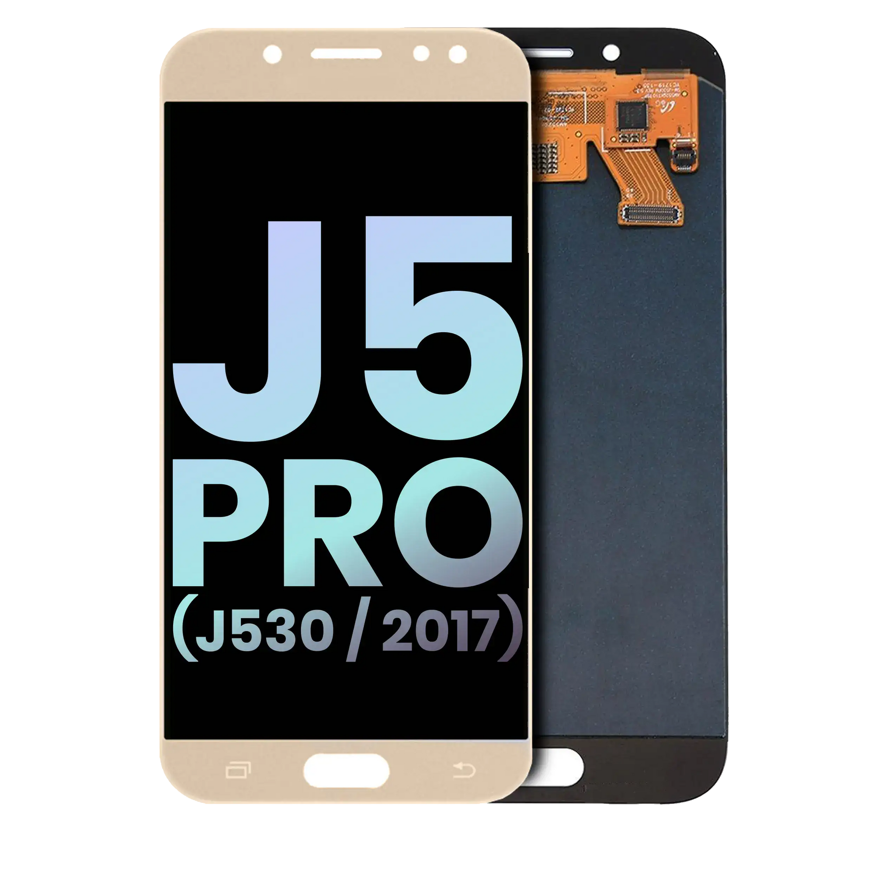 OLED Assembly Without Frame Compatible For Samsung Galaxy J5 Pro (Service Pack) (J530 / 2017) (Gold)