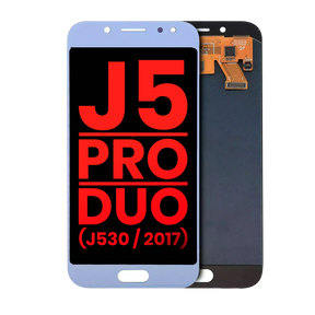 OLED Assembly Without Frame Compatible For Samsung Galaxy J5 / Pro / Duo (J530 / 2017) (Aftermarket Plus) (Blue / Silver)