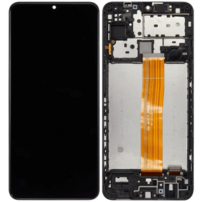 LCD Assembly With Frame Compatible For Samsung Galaxy M12 (M127 / 2020) (Refurbished) (All Colors)