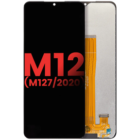LCD Assembly Without Frame Compatible For Samsung Galaxy M12 (M127 / 2020) (Aftermarket Plus) (All Colors)