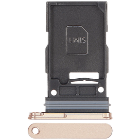 Single Sim Card Tray Compatible For Samsung Galaxy S25 / S25 Plus (Premium) (Pink Gold)