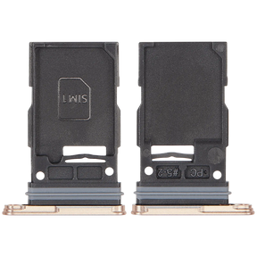 Single Sim Card Tray Compatible For Samsung Galaxy S25 / S25 Plus (Premium) (Pink Gold)