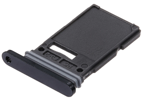 Single Sim Card Tray Compatible For Samsung Galaxy S25 Ultra (Titanium Jet Black)