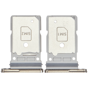 Dual Sim Card Tray Compatible For Samsung Galaxy S25 Ultra (Titanium Pink Gold)