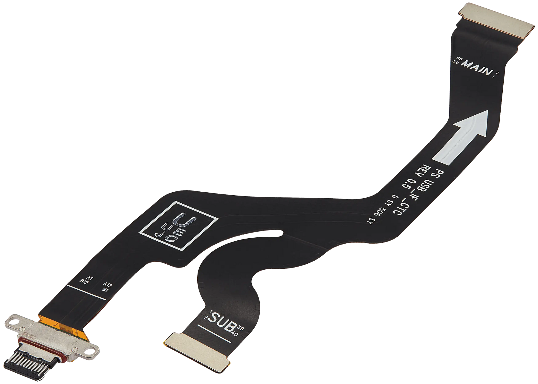 Charging Port Flex Cable Compatible For Samsung Galaxy S25 Edge
