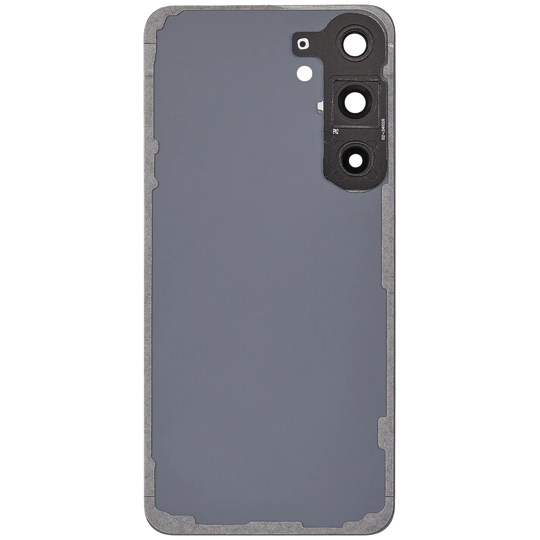 Back Cover Glass With Camera Lens Compatible For Samsung Galaxy S25 Plus 5G (No Logo) (Aftermarket Plus) (Icy Blue)