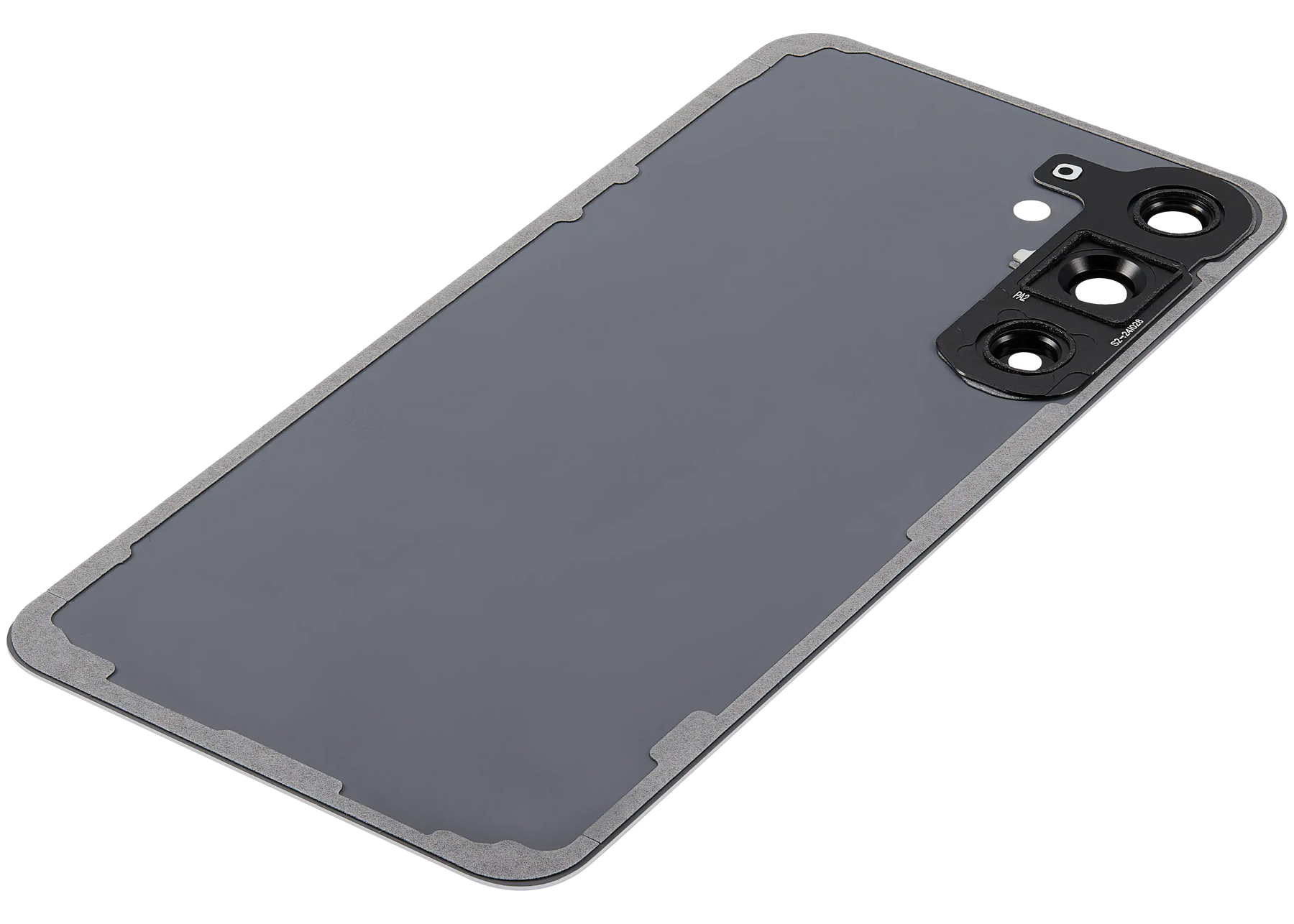 Back Cover Glass With Camera Lens Compatible For Samsung Galaxy S25 Plus 5G (No Logo) (Aftermarket Plus) (Icy Blue)