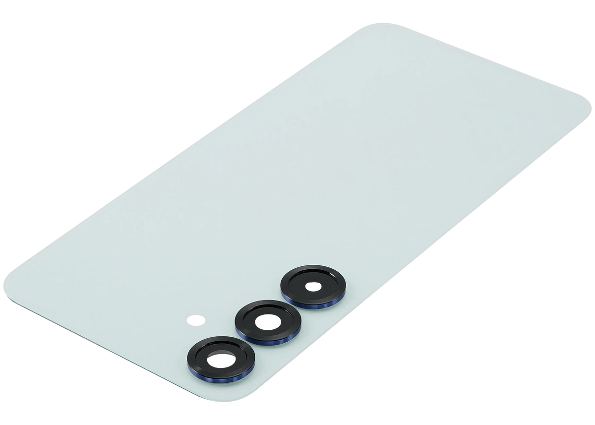 Back Cover Glass With Camera Lens Compatible For Samsung Galaxy S25 Plus 5G (No Logo) (Aftermarket Plus) (Mint)