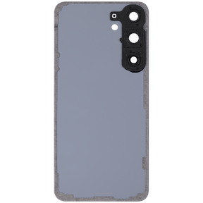 Back Cover Glass With Camera Lens Compatible For Samsung Galaxy S25 Plus 5G (No Logo) (Aftermarket Plus) (Navy)