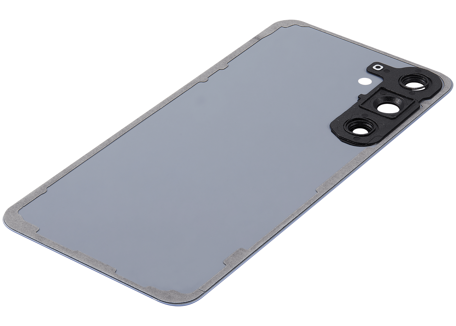 Back Cover Glass With Camera Lens Compatible For Samsung Galaxy S25 Plus 5G (No Logo) (Aftermarket Plus) (Navy)