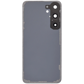 Back Cover Glass With Camera Lens Compatible For Samsung Galaxy S25 Plus 5G (No Logo) (Aftermarket Plus) (Pink Gold)