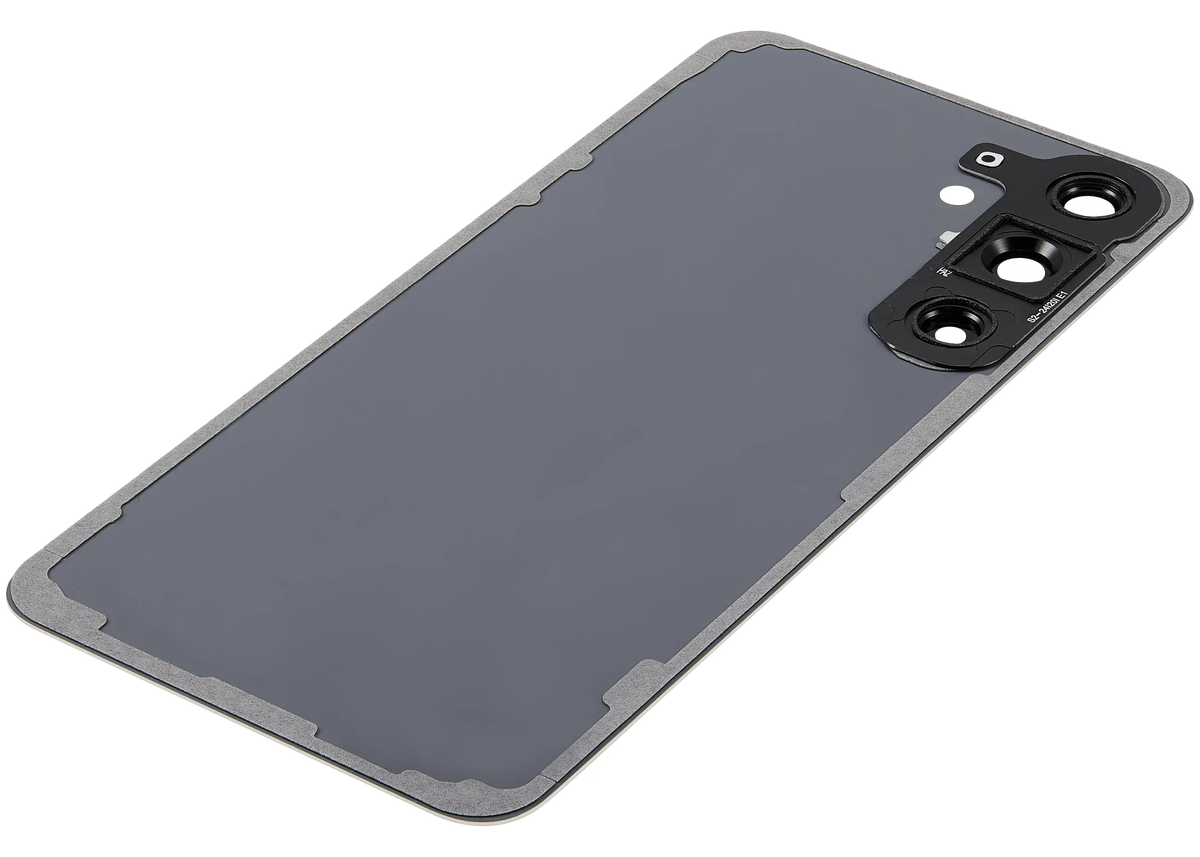 Back Cover Glass With Camera Lens Compatible For Samsung Galaxy S25 Plus 5G (No Logo) (Aftermarket Plus) (Pink Gold)