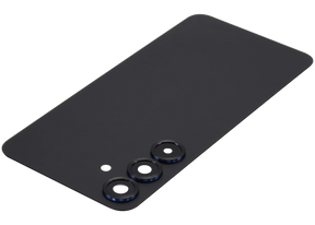 Back Cover Glass With Camera Lens Compatible For Samsung Galaxy S25 Plus 5G (No Logo) (Aftermarket Plus) (Blue Black)