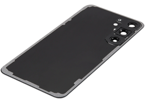 Back Cover Glass With Camera Lens Compatible For Samsung Galaxy S25 Plus 5G (No Logo) (Aftermarket Plus) (Blue Black)