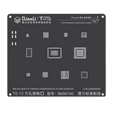 3D Communication iBlack Stencil Compatible For iPhone 6 (BMW740) (Qianli)