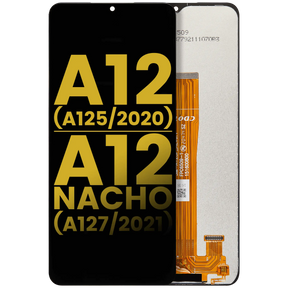 LCD Assembly Without Frame Compatible For Samsung Galaxy A12 (A125 / 2020) / A12 Nacho (A127 / 2021) (Refurbished) (All Colors)