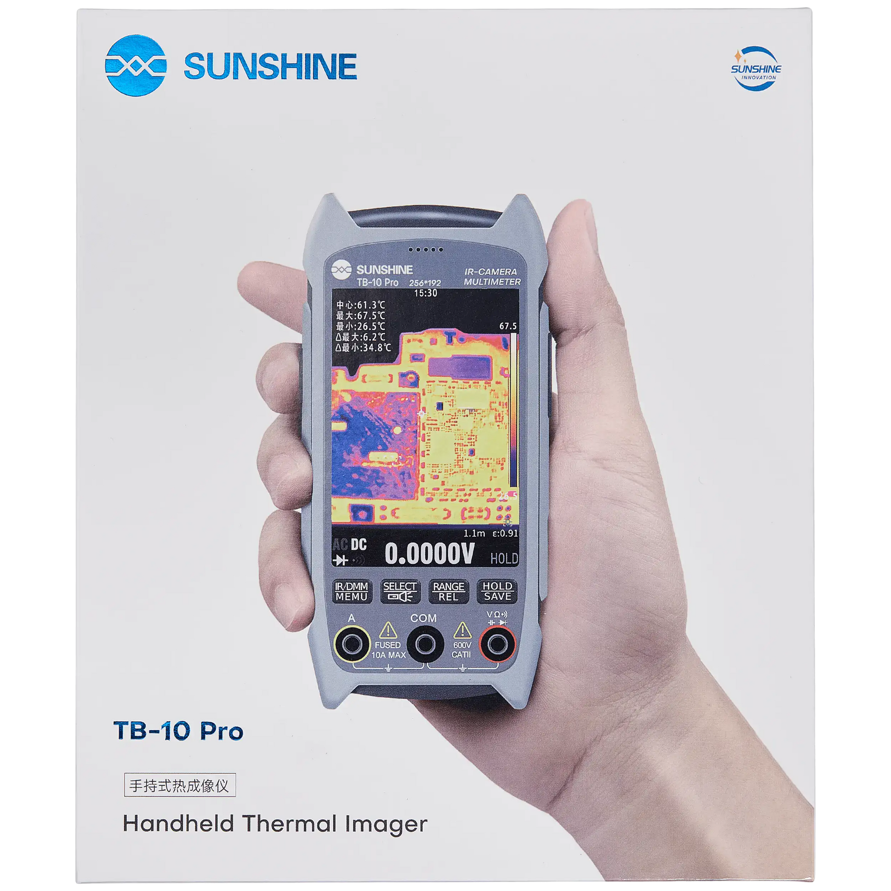 TB-10 Pro Handheld Thermal Imager Multimeter (Sunshine)