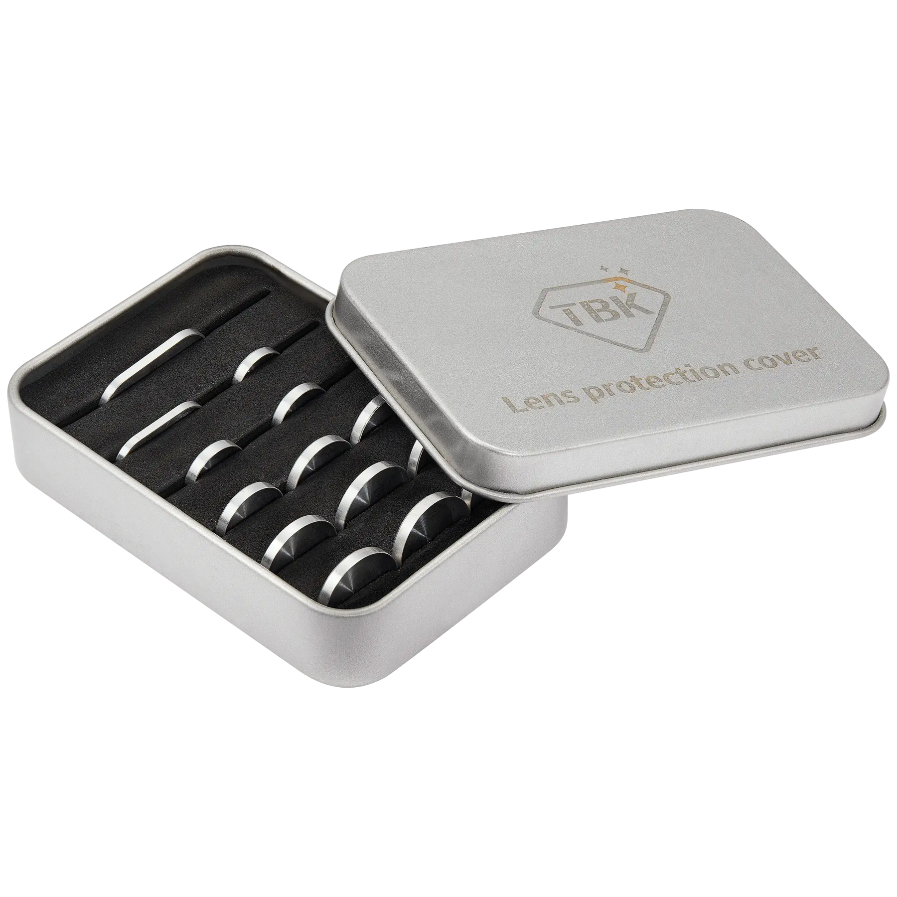 Back Camera Laser Protection Cover For iPhone 8 - 15 Series (TBK)