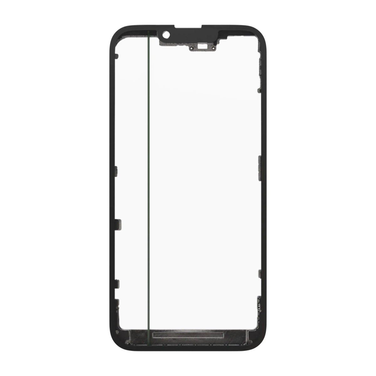 3 in 1 (Glass With OCA Pre-Installed + Frame) Compatible For iPhone 14 Plus (OCA Master)