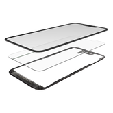 3 in 1 (Glass With OCA Pre-Installed + Frame) Compatible For iPhone 14 (OCA Master)