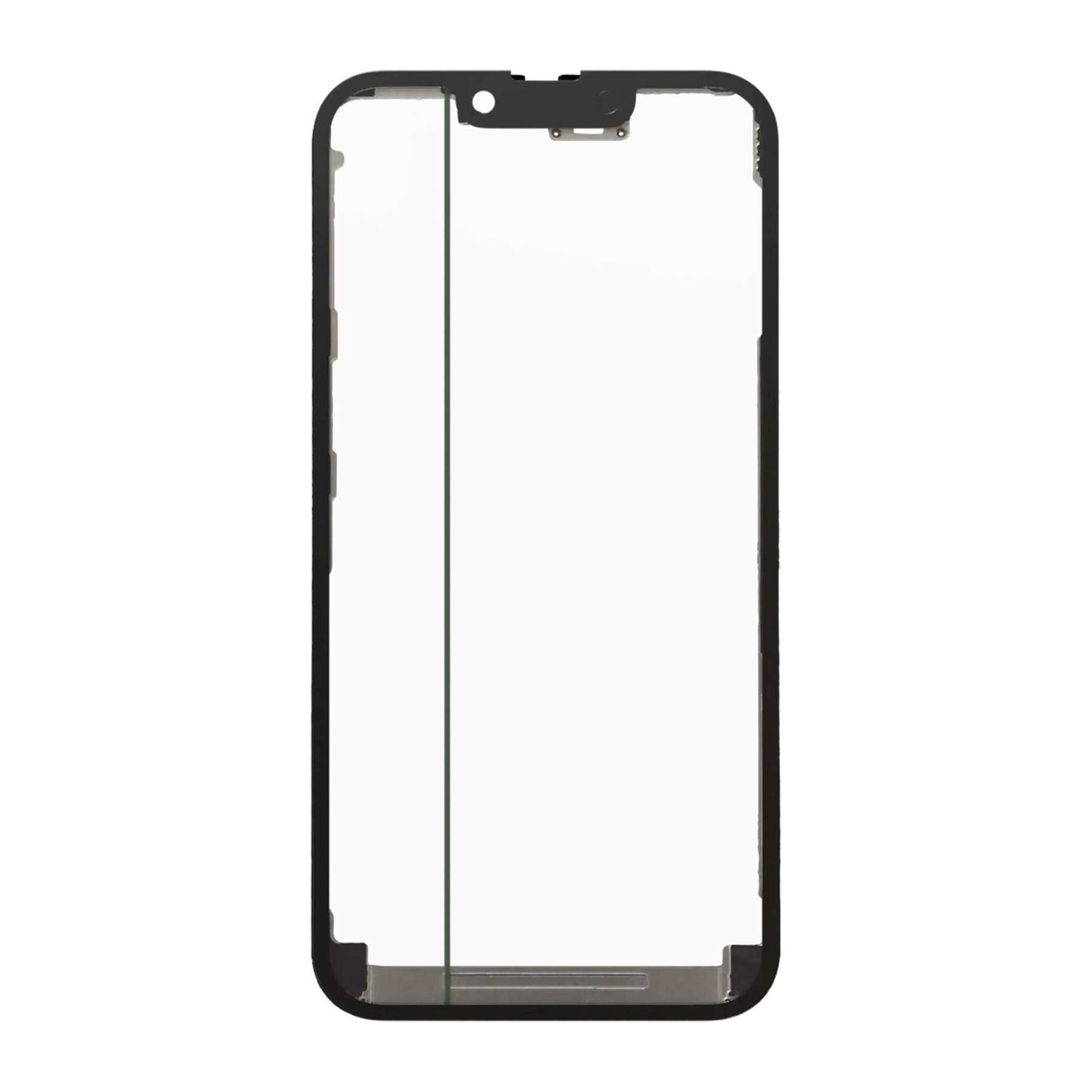 3 in 1 (Glass With OCA Pre-Installed + Frame) Compatible For iPhone 13 Pro Max (OCA Master)