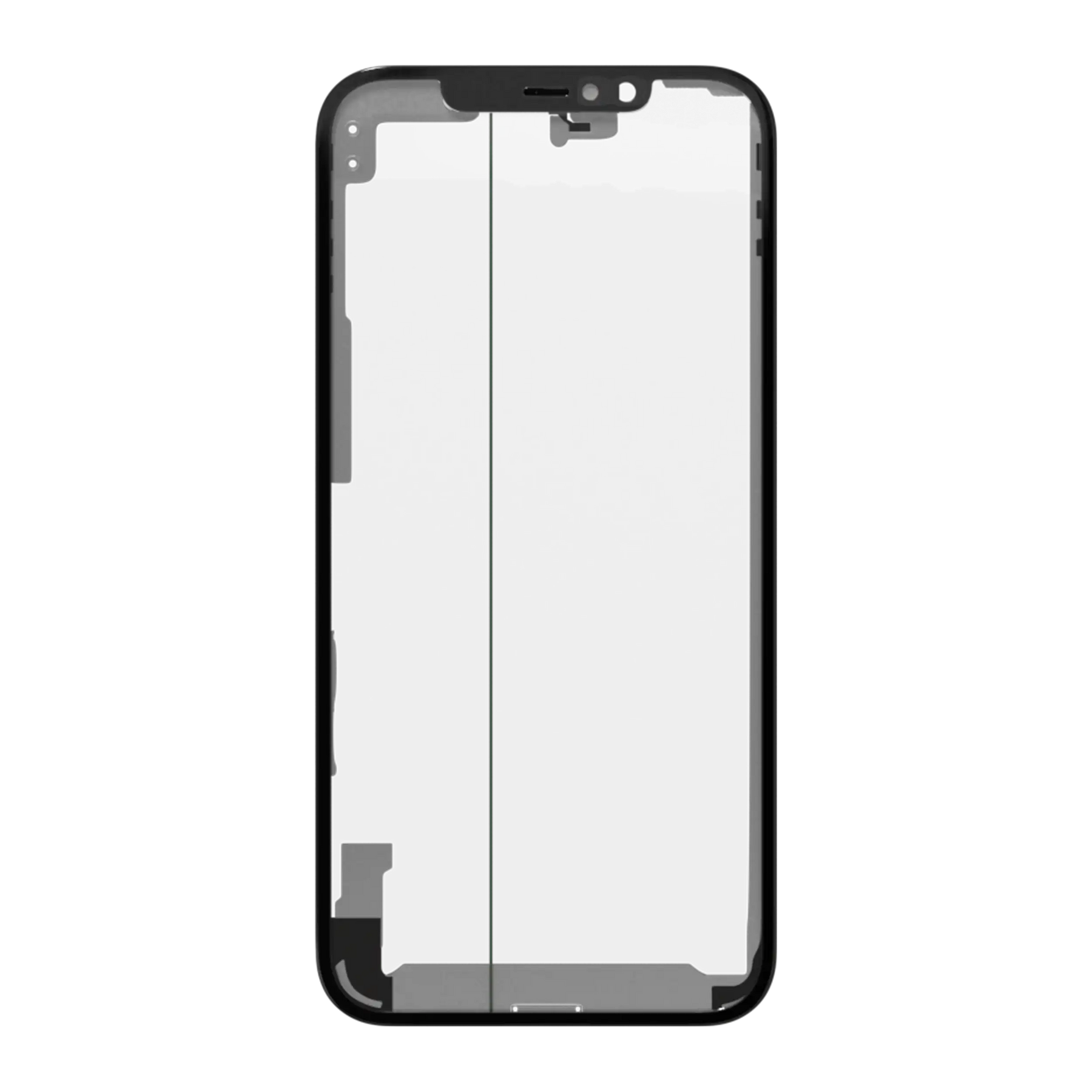 3 in 1 (Glass With OCA Pre-Installed + Frame) Compatible For iPhone 12 Mini (OCA Master)