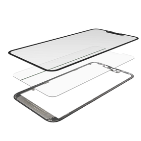 3 in 1 (Glass With OCA Pre-Installed + Frame) Compatible For iPhone 13 (OCA Master)