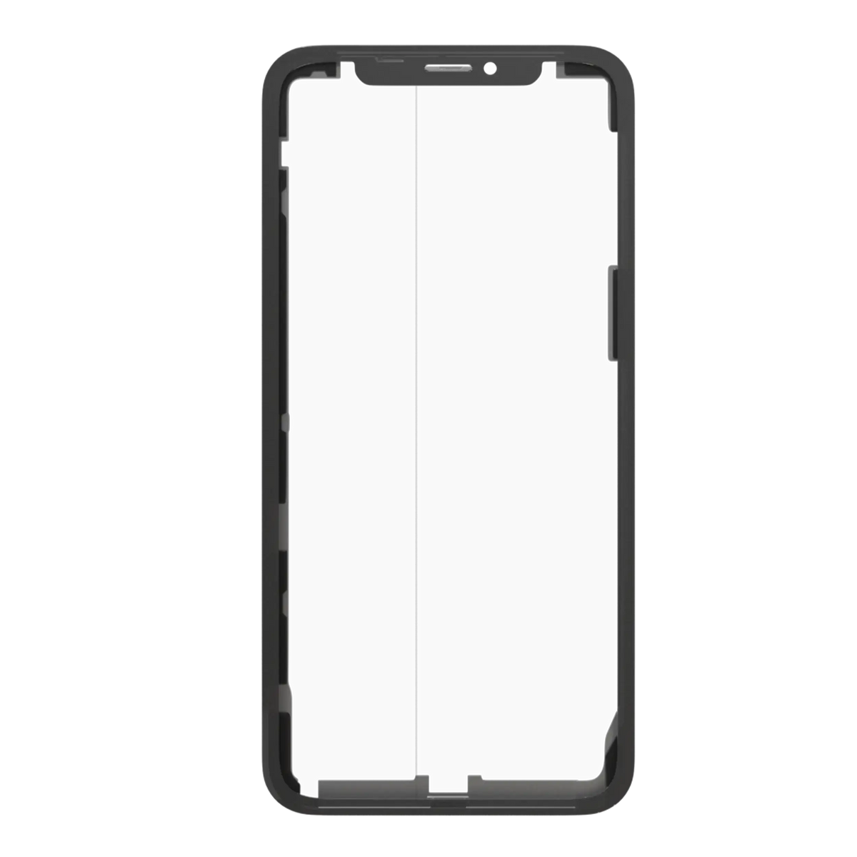 3 in 1 (Glass With OCA Pre-Installed + Frame) Compatible For iPhone 11 Pro Max (OCA Master)