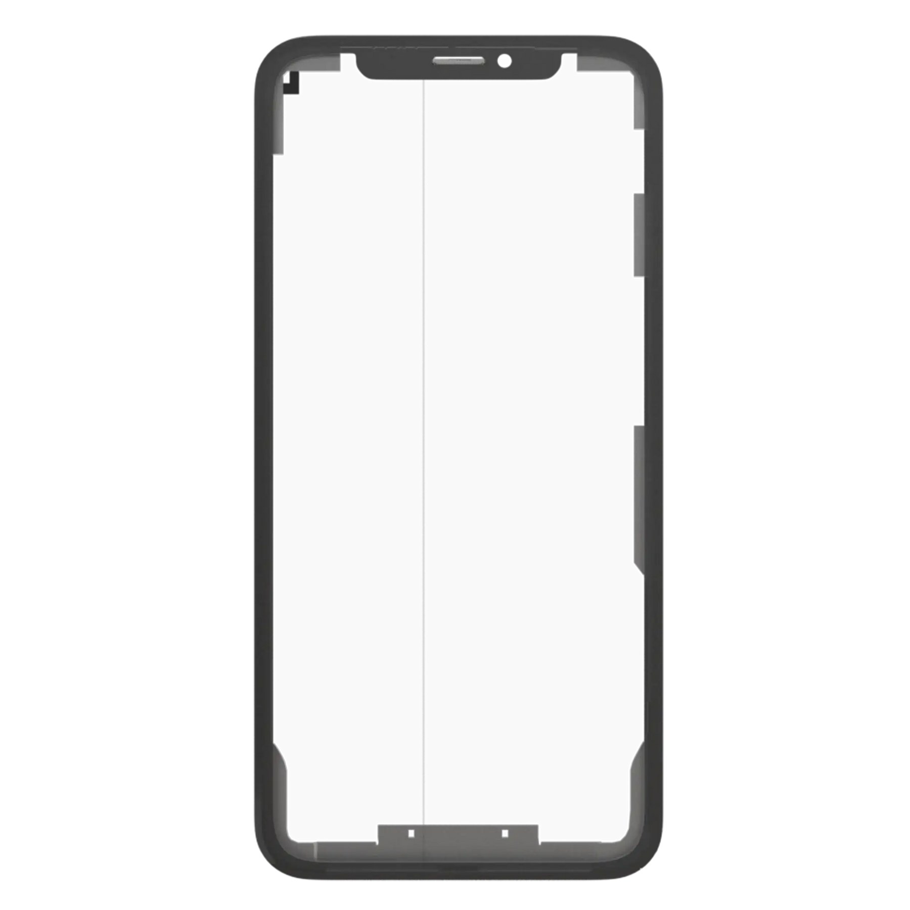 3 in 1 (Glass With OCA Pre-Installed + Frame) Compatible For iPhone 11 Pro (OCA Master)