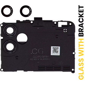 Back Camera Lens With Bracket Compatible For Samsung Galaxy A04E (A042 / 2022) (Black)