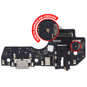 Charging Port Board With Headphone Jack Compatible For Samsung Galaxy A03S (A037U / 2021) (US Version) (Vemake)