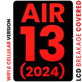 LCD Assembly With Digitizer Compatible For iPad Air 13" (2024) (WiFi / Cellular) (Aftermarket Pro: XO7) (All Colors)