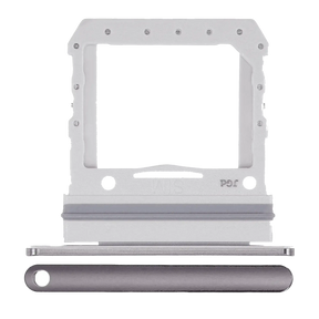 Single Sim Card Tray Compatible For Samsung Galaxy Z Flip 4G (F700) / Z Flip 5G (F707) (Mystic Gray)