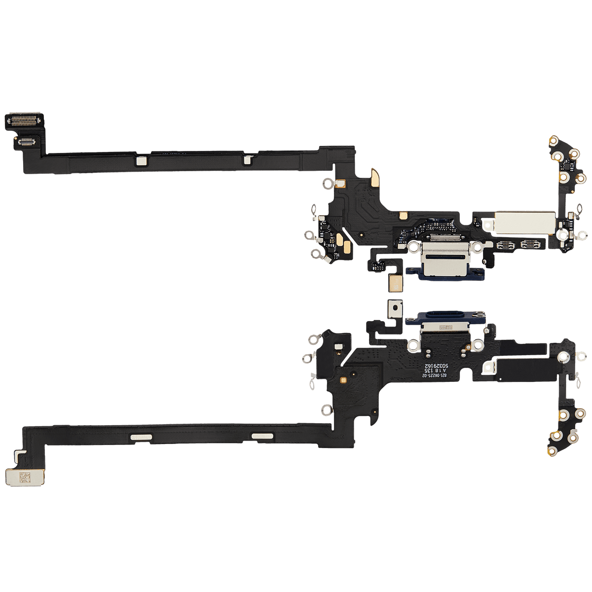 Charging Port Flex Cable Compatible For iPhone 17 Pro (Premium) (US Version) (Deep Blue)
