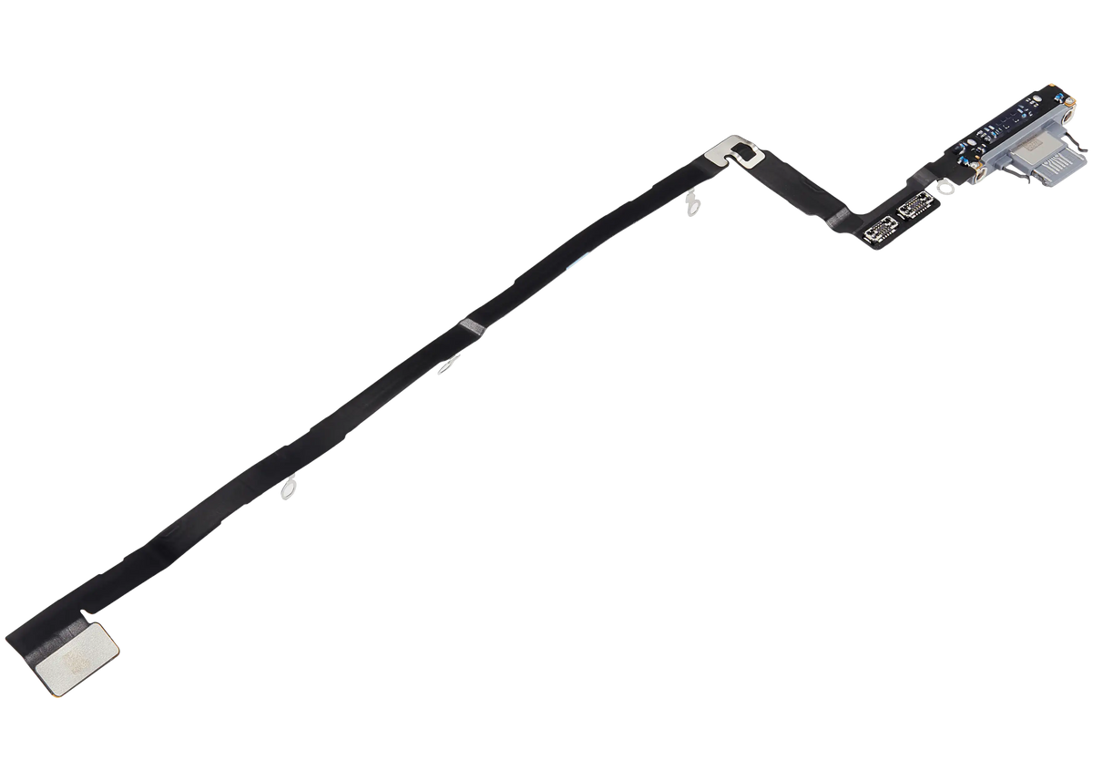 Charging Port Flex Cable Compatible For iPhone Air (Premium) (Sky Blue)