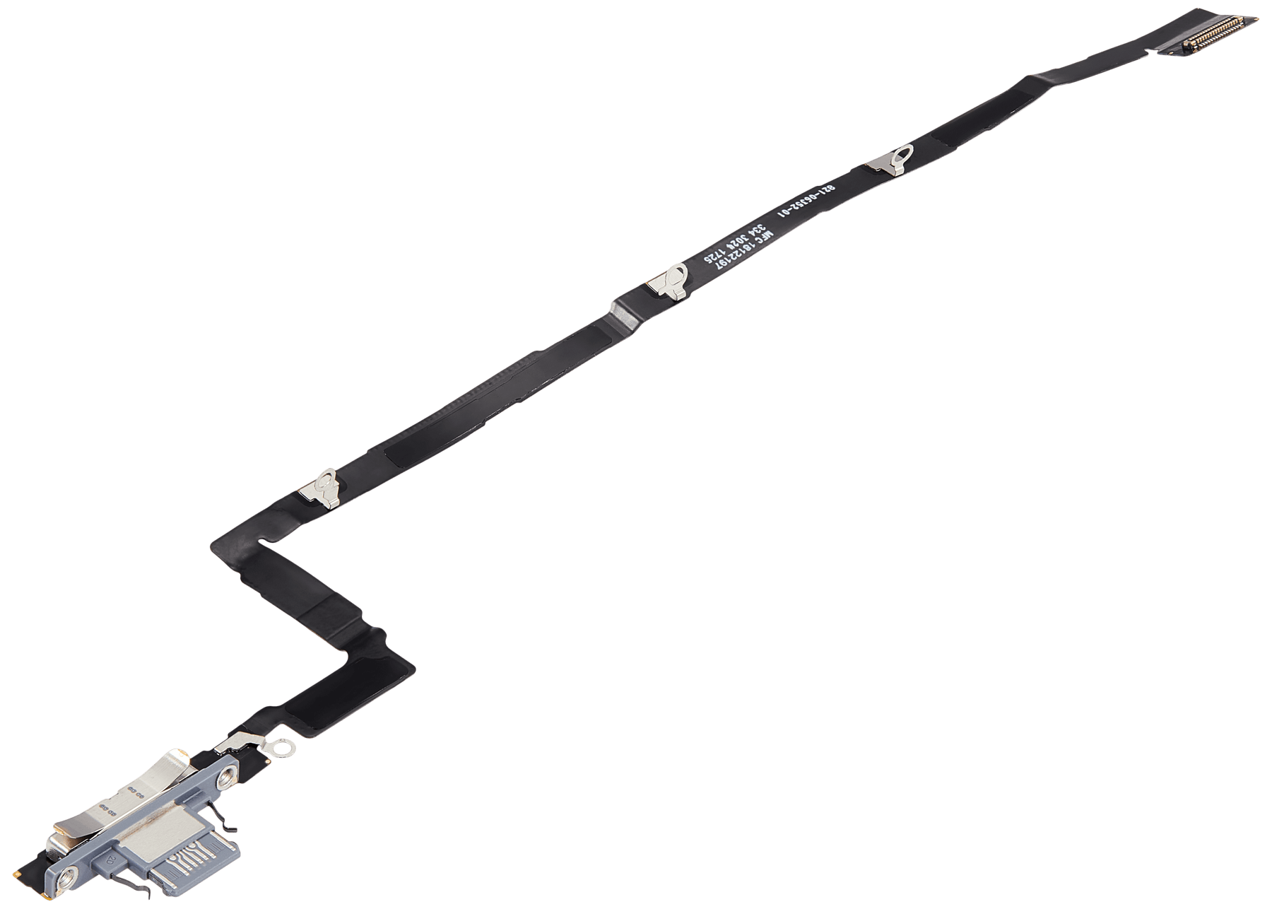 Charging Port Flex Cable Compatible For iPhone Air (Premium) (Sky Blue)