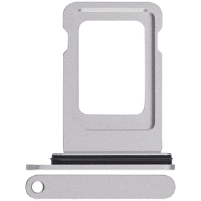 Single Sim Card Tray Compatible For iPhone 17 Pro / 17 Pro Max (Silver)