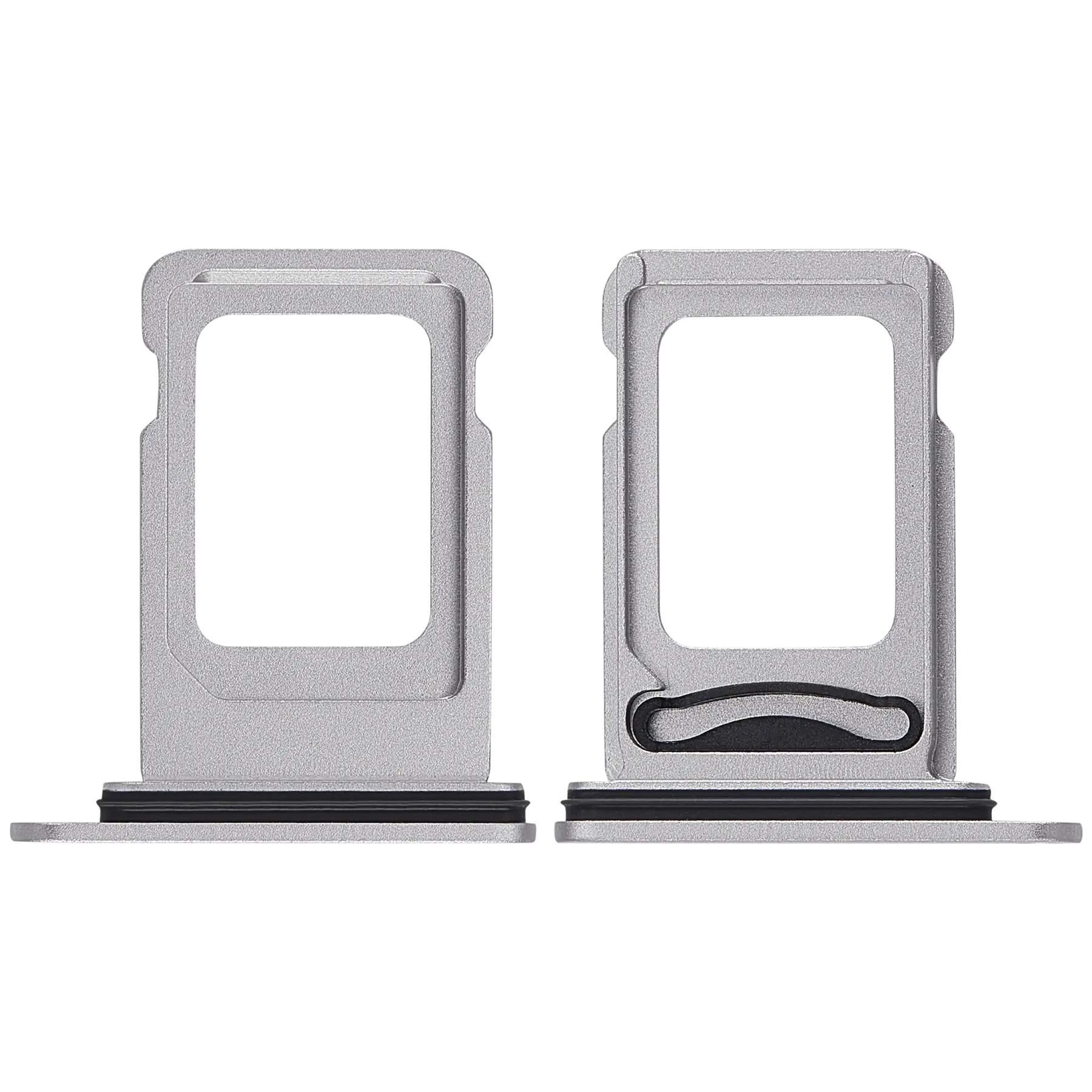 Dual Sim Card Tray Compatible For iPhone 17 Pro / 17 Pro Max (Silver)