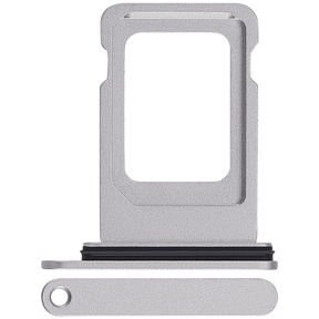 Dual Sim Card Tray Compatible For iPhone 17 Pro / 17 Pro Max (Silver)