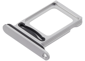 Dual Sim Card Tray Compatible For iPhone 17 Pro / 17 Pro Max (Silver)