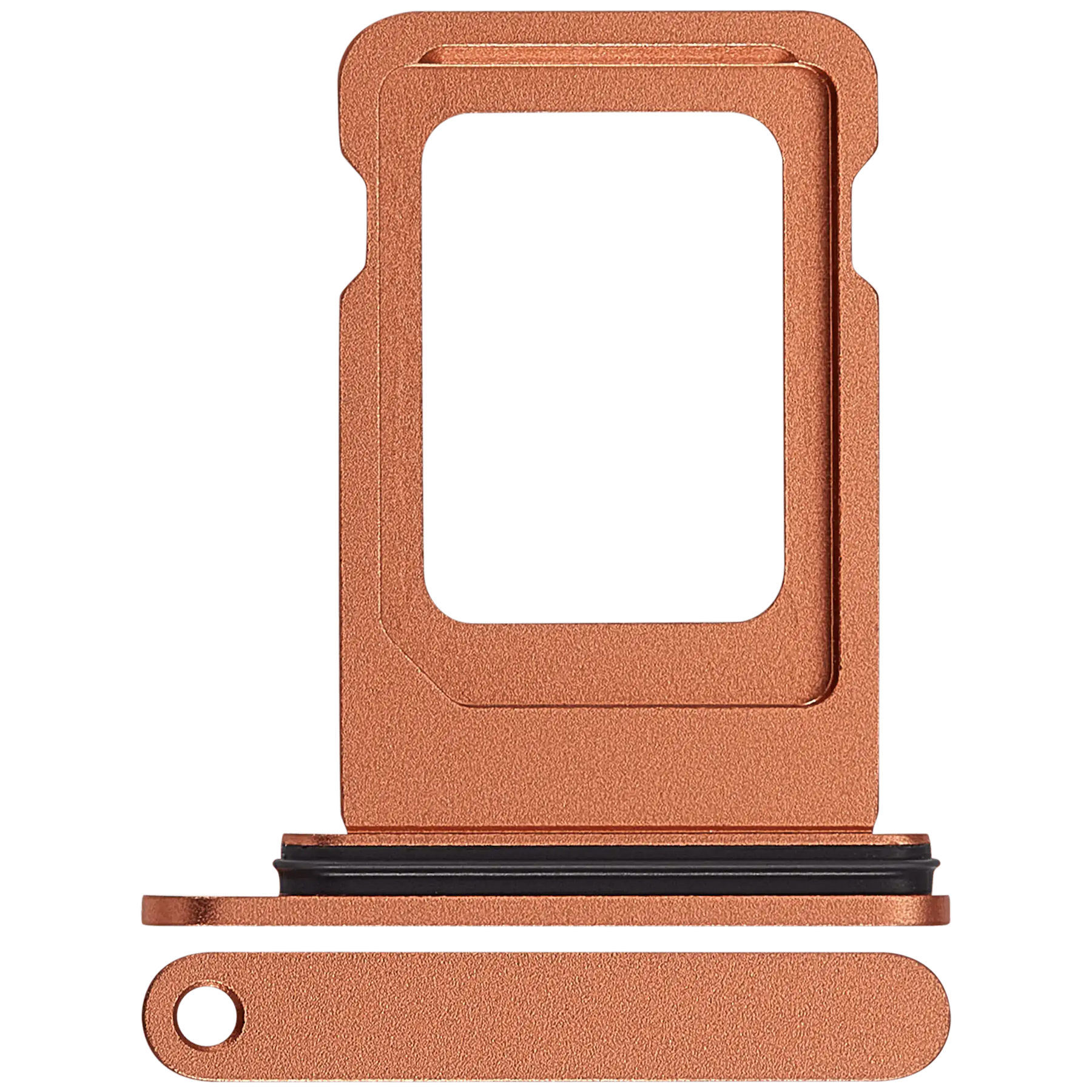 Single Sim Card Tray Compatible For iPhone 17 Pro / 17 Pro Max (Cosmic Orange)