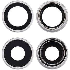 Back Camera Lens With Bracket & Bezel For iPhone 17 (Premium) (White)