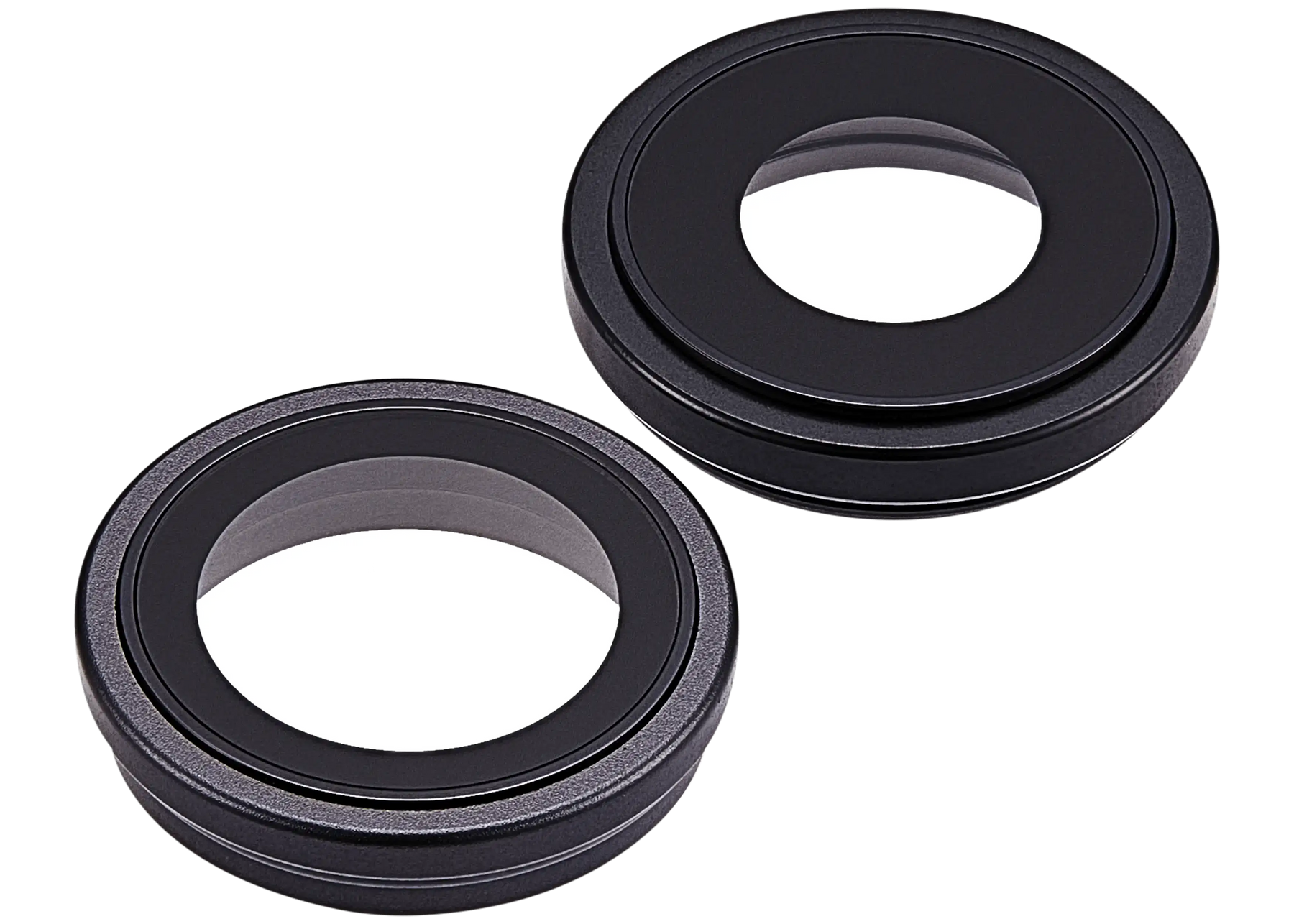 Back Camera Lens With Bracket & Bezel For iPhone 17 (Premium) (Black)